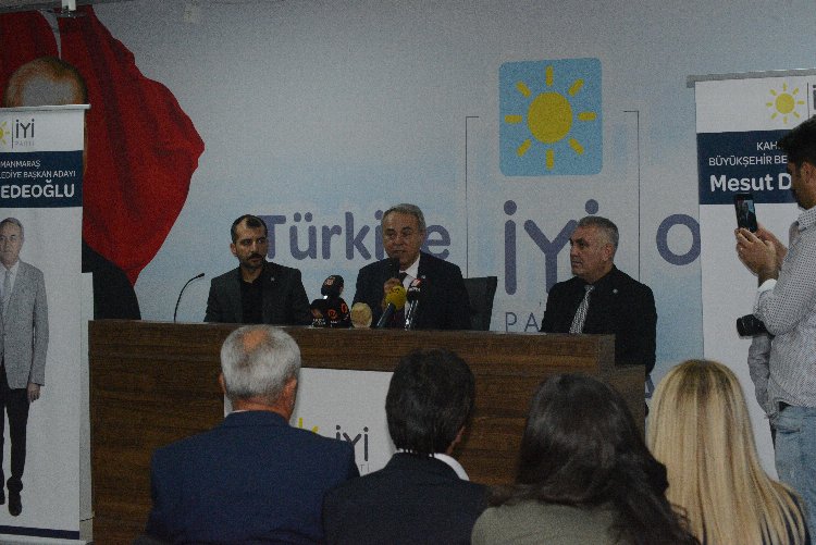 İYİ Partili Dedeoğlu: 40 yıllık hizmet serüvenini Büyükşehir Belediye Başkanlığı ile taçlandıracağız