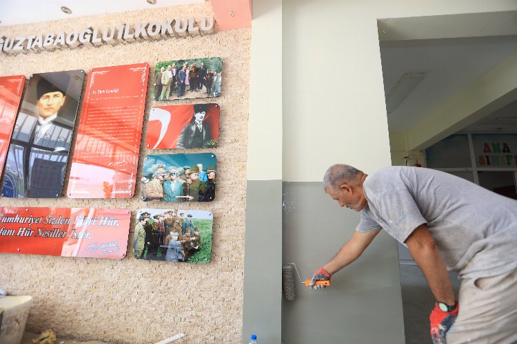 İzmir Güzelbahçe’de okullar yeni döneme hazır