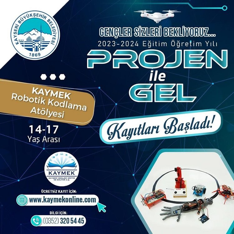 KAYMEK’ten Robotik Kodlama Atölyesi