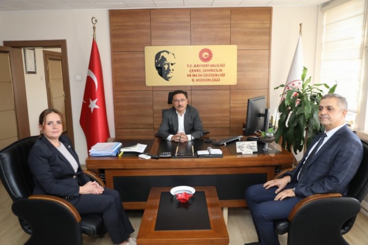 Kayseri Valisi’nden çifte ziyaret