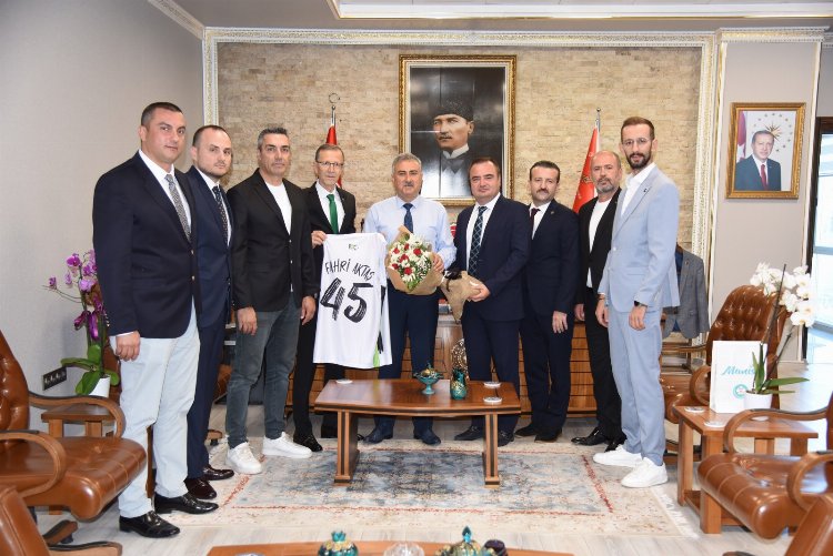 Manisa BBSK’dan, Vali Ünlü’ye ‘hayırlı olsun’ ziyareti