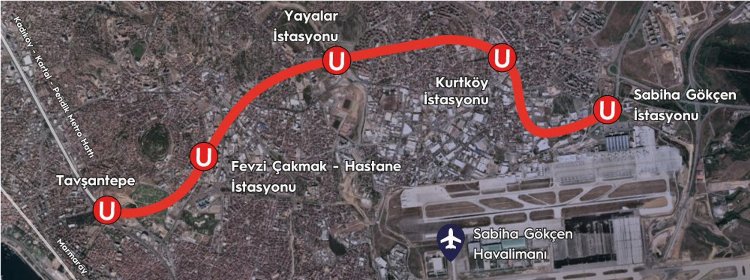 1 yılda 9 milyon yolcuya hizmet verdi