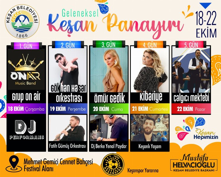 Keşanspor yararına panayır hazırlığı