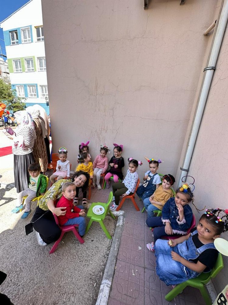 Mardin’de anaokulunda ‘Çılgın saç partisi’