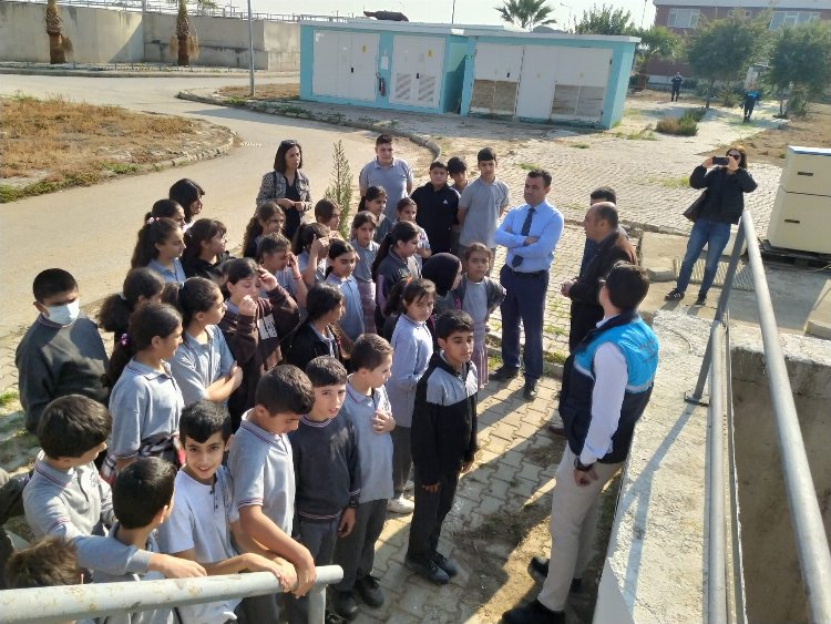 Salihlili öğrencilerden Atıksu Arıtma Tesisi’ne mercek