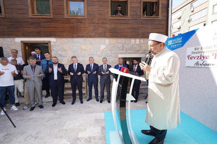 Üsküdar’da bir ecdat yadigârı daha günümüze kazandırıldı