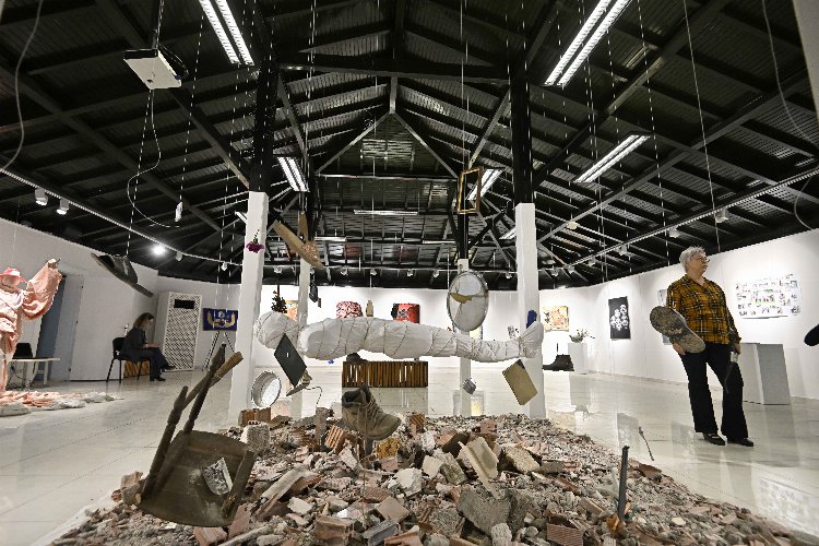 Antalya Muratpaşa’da depremi sanatla anlattılar