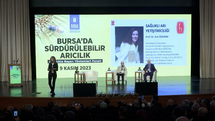Arıcılıkta başarı yöntemleri Bursa’da konuşuldu