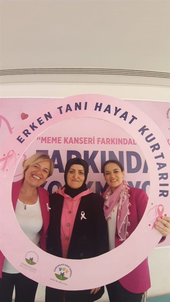 Bursa Osmangazili kadınlardan ‘farkındalık’ buluşması