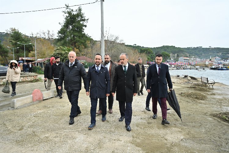 Bursa sahillerinde fırtına teyakkuzu