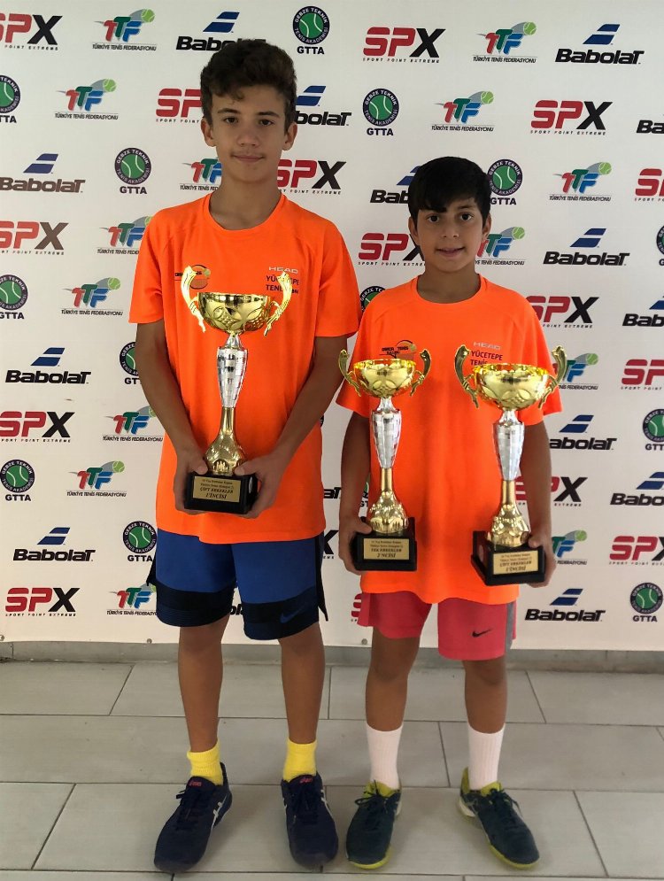 Darıca uluslararası tenis arenasında zirvede