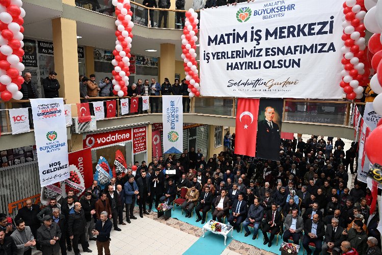 Malatya’da MATİM’de tadilatlar tamamlandı, dükkanlar teslim edildi