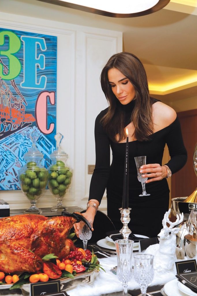 2012 Miss Turkey’den yılbaşı sofrası