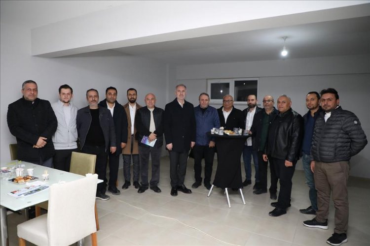 Bursa İnegöl’de Başkan Taban’dan site ziyaretlerine devam