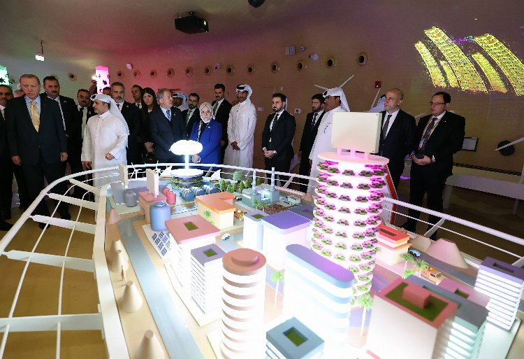 Cumhurbaşkanı Erdoğan’dan EXPO 2023 Fuar alanına ziyaret