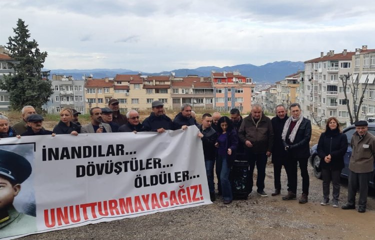 Devrim şehidi Kubilay Bursa’da unutulmadı