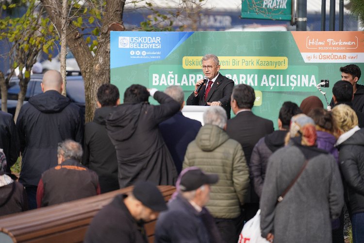 Üsküdar’a yeni nesil park