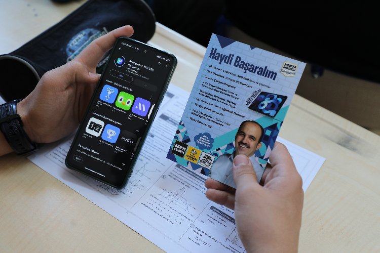 Konya’da üniversite adaylarına eğitim desteği