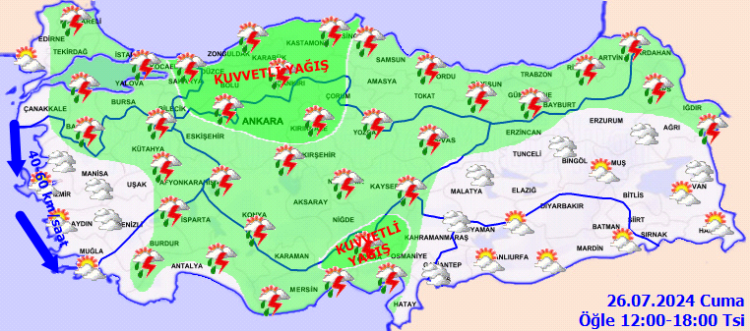 Haftanın son iş günü hava nasıl olacak?