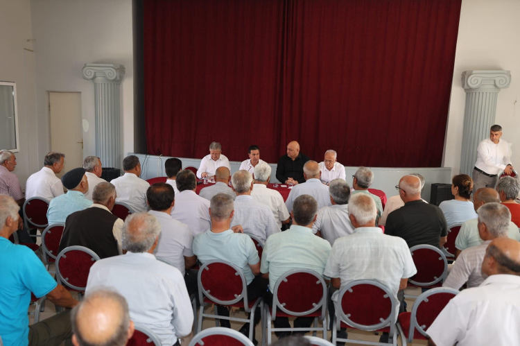 Muğla’da Başkan Aras’tan Yatağan mesaisi