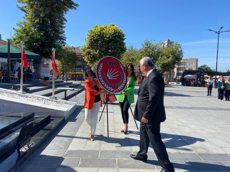 CHP 101. kuruluş yıldönümünü İpsala’da da kutladı