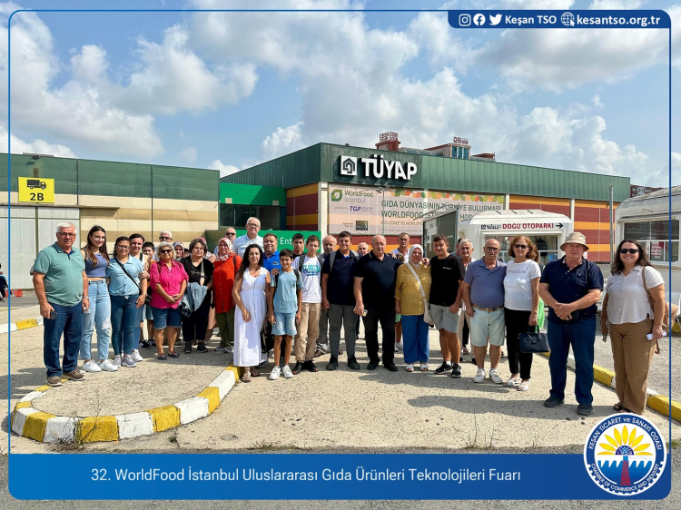 Keşan TSO 32. WorldFood İstanbul Uluslararası Gıda Ürünleri Teknolojileri Fuarı’na katıldı