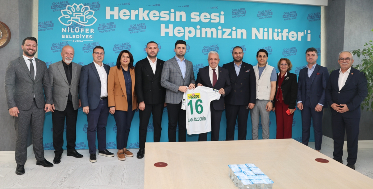 Bursaspor Yönetimi’nden Başkan Şadi Özdemir’e ziyaret
