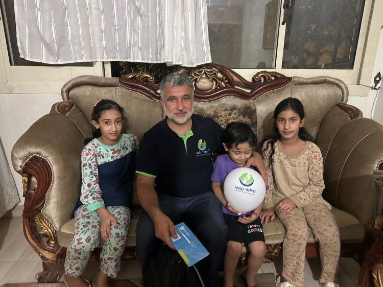 Help Yetim, Mısır’da Gazze’den gelen Filistinlilere yardım eli uzattı