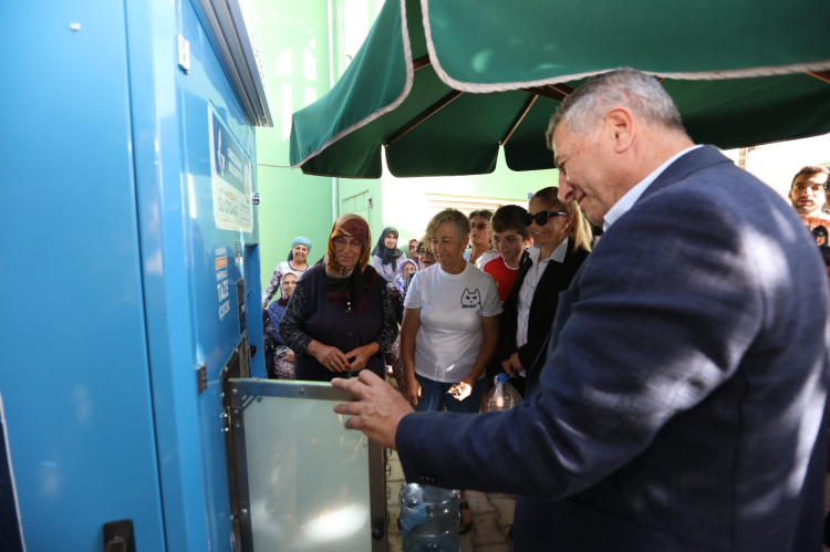 İzmir Güzelbahçe’de ‘SUMatikler’ yaygınlaşıyor