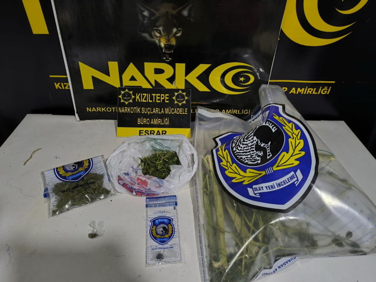 Mardin’de zehir tacirlerine yönelik operasyon: 6 şahıs yakalandı