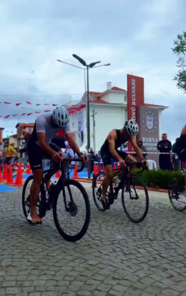 Mudanya’da triatlon coşkusu