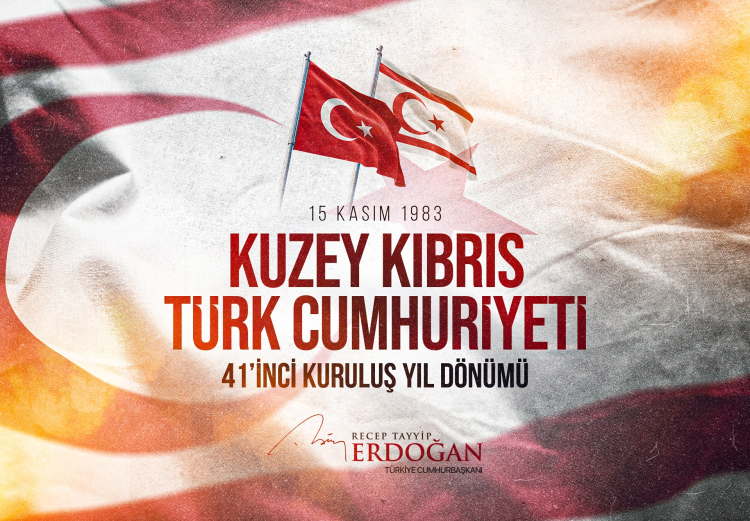 Cumhurbaşkanı Erdoğan’dan KKTC paylaşımı