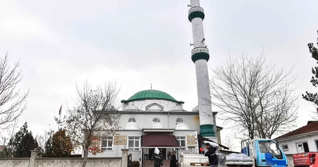 ABB’den cami ve muhtarlıklara pelet desteği