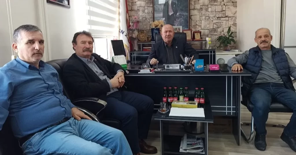 Aladdin Öztürk’ten Ziraat Odası’na ziyaret