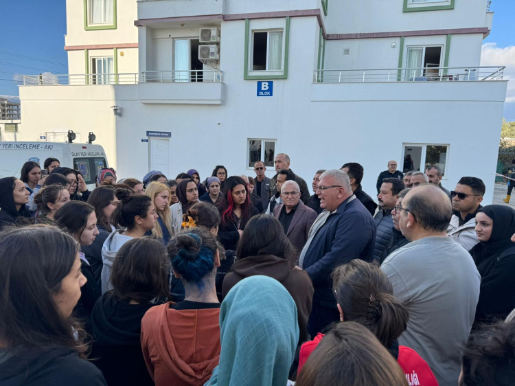 Antalya Kumluca KYK Yurdu’nda yangın!