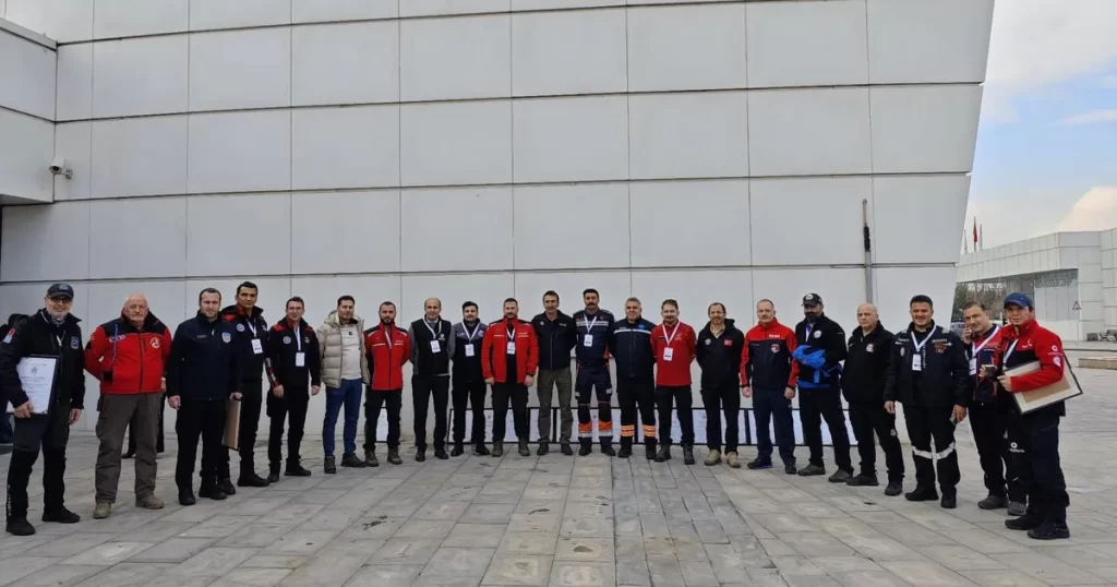 BAKUT ekibi, AFAD tarafından akredite edildi