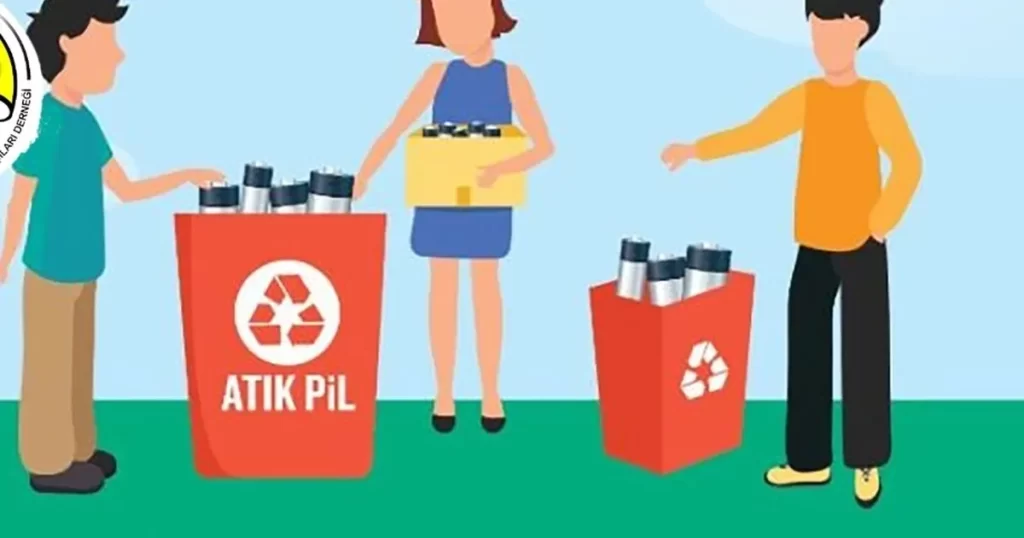 Bursa Gürsu’nun okullarında atık pil kampanyası