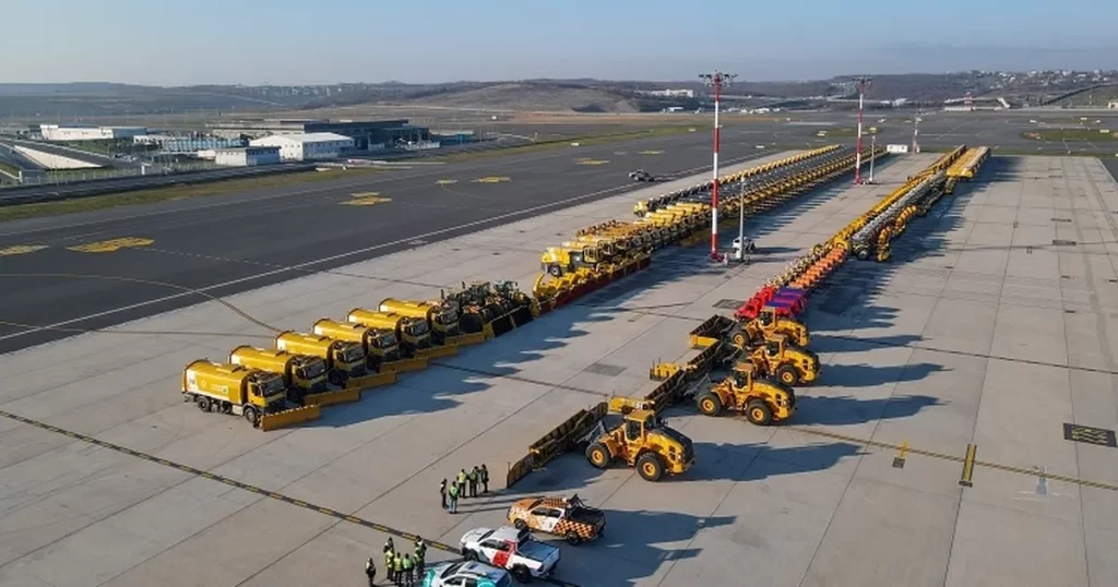 İGA İstanbul Havalimanı Kışa Hazır