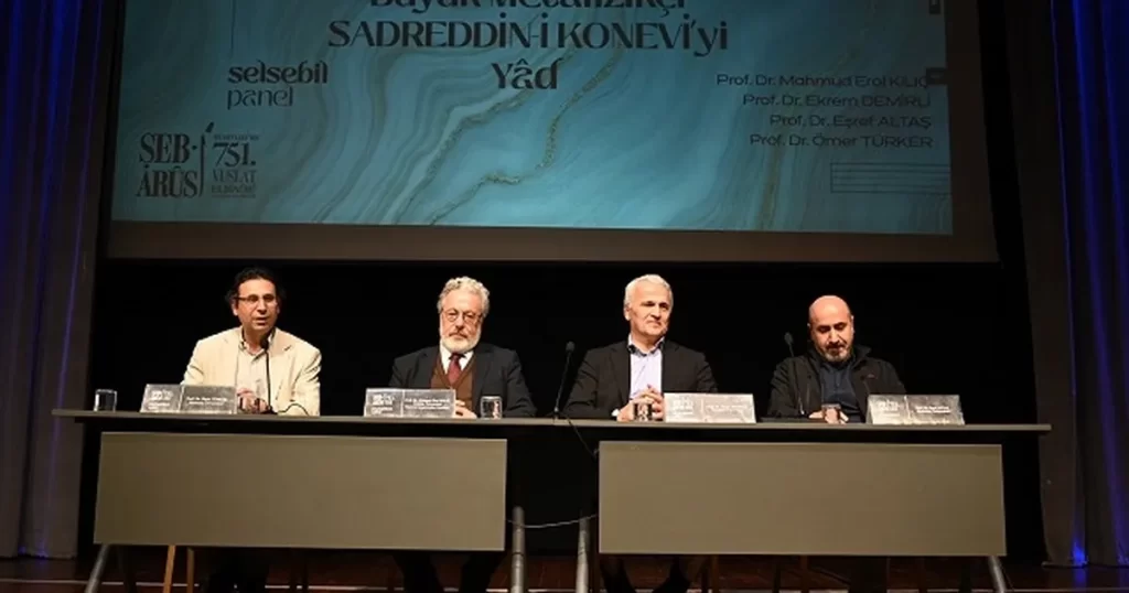 Konya’da büyük metafizikçi yad edildi