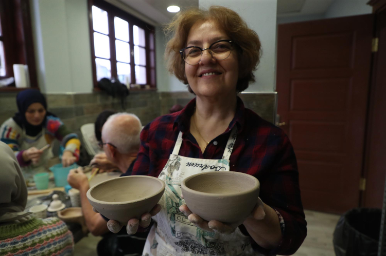 Sakarya’da çamurla şekillendiriyorlar