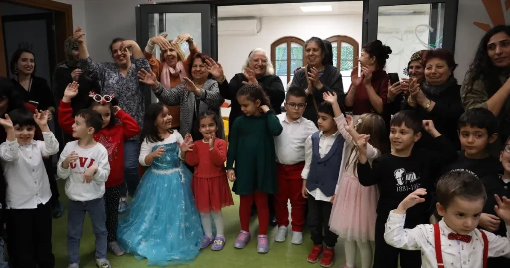 Yeni yıl etkinliğinde buluştular