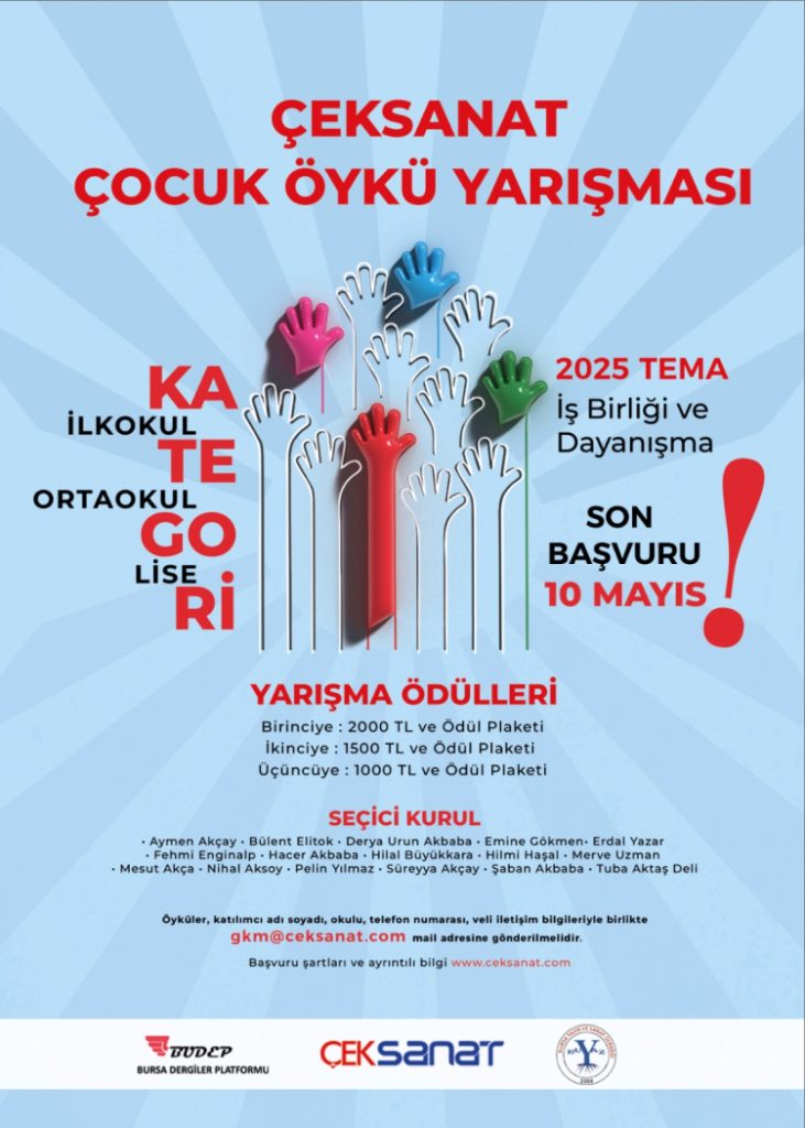 ÇEKSANAT’tan ödüllü çocuk öykü yarışması