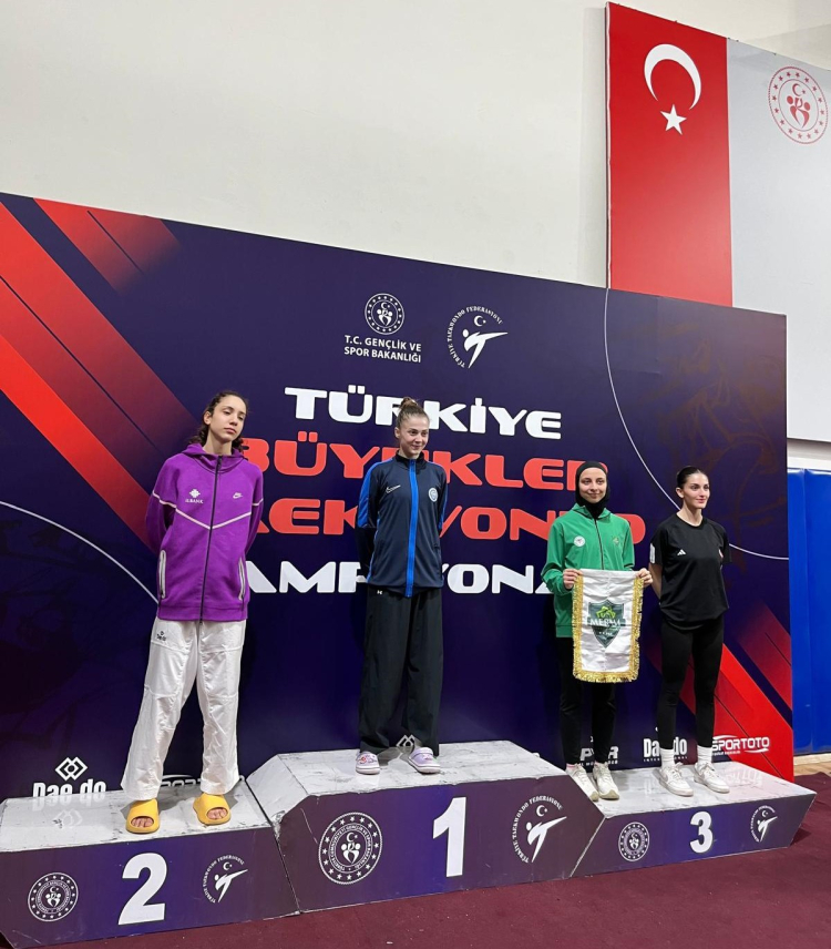 Meram’ın milli gururu Türkiye üçüncüsü oldu