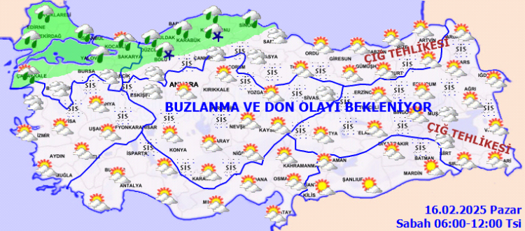 Bugün yurt geneli bulutlu… Önce yağış, sonra kar geliyor