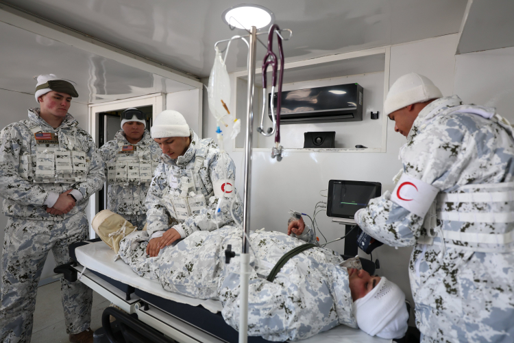 Kış Tatbikatı Kars’ta sürüyor