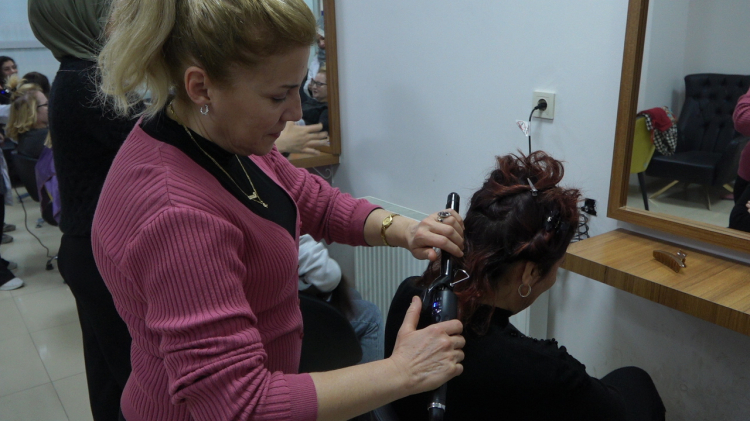 Malatya’da kuaförlük kursuna yoğun ilgi 