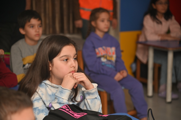 Manisa’da çocuklara deprem bilinci