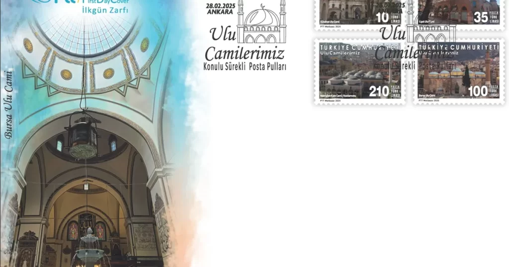PTT’den ‘Ulu Camilerimiz’ pulu