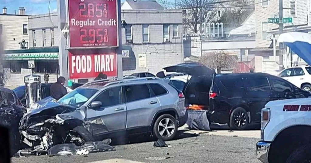 ABD Paterson’da dehşet kaza