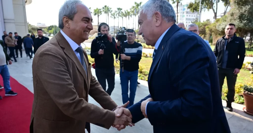 Adana’dan Kepez’e ziyaret